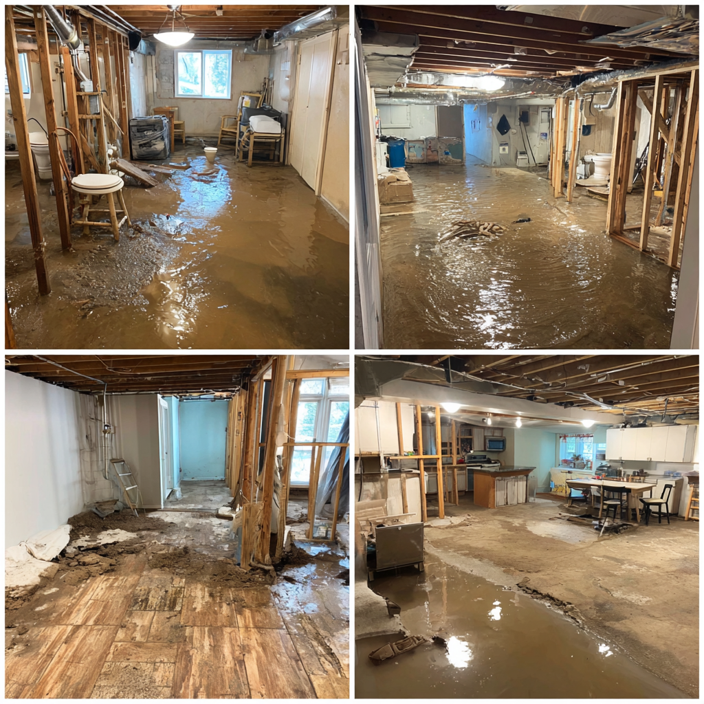 Safe mold removal process by certified technicians