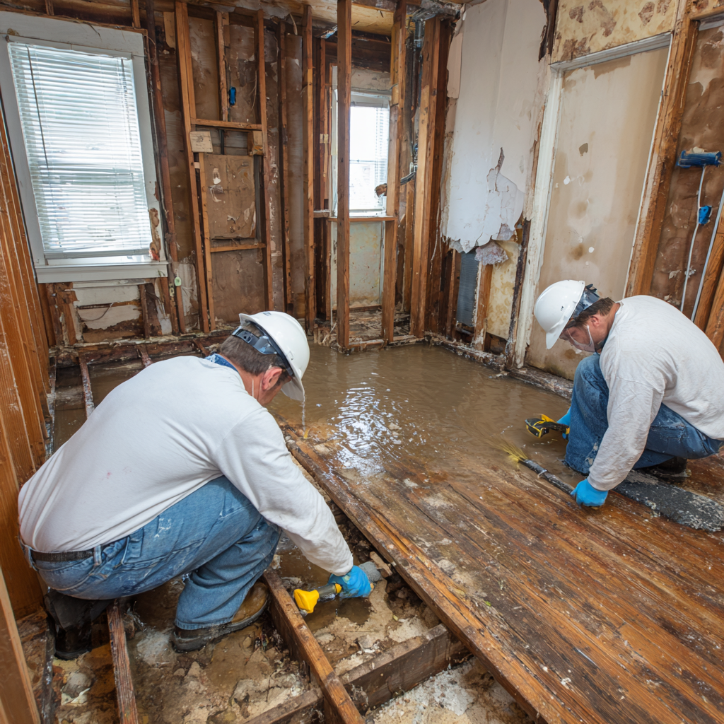 Effects of untreated water damage on property